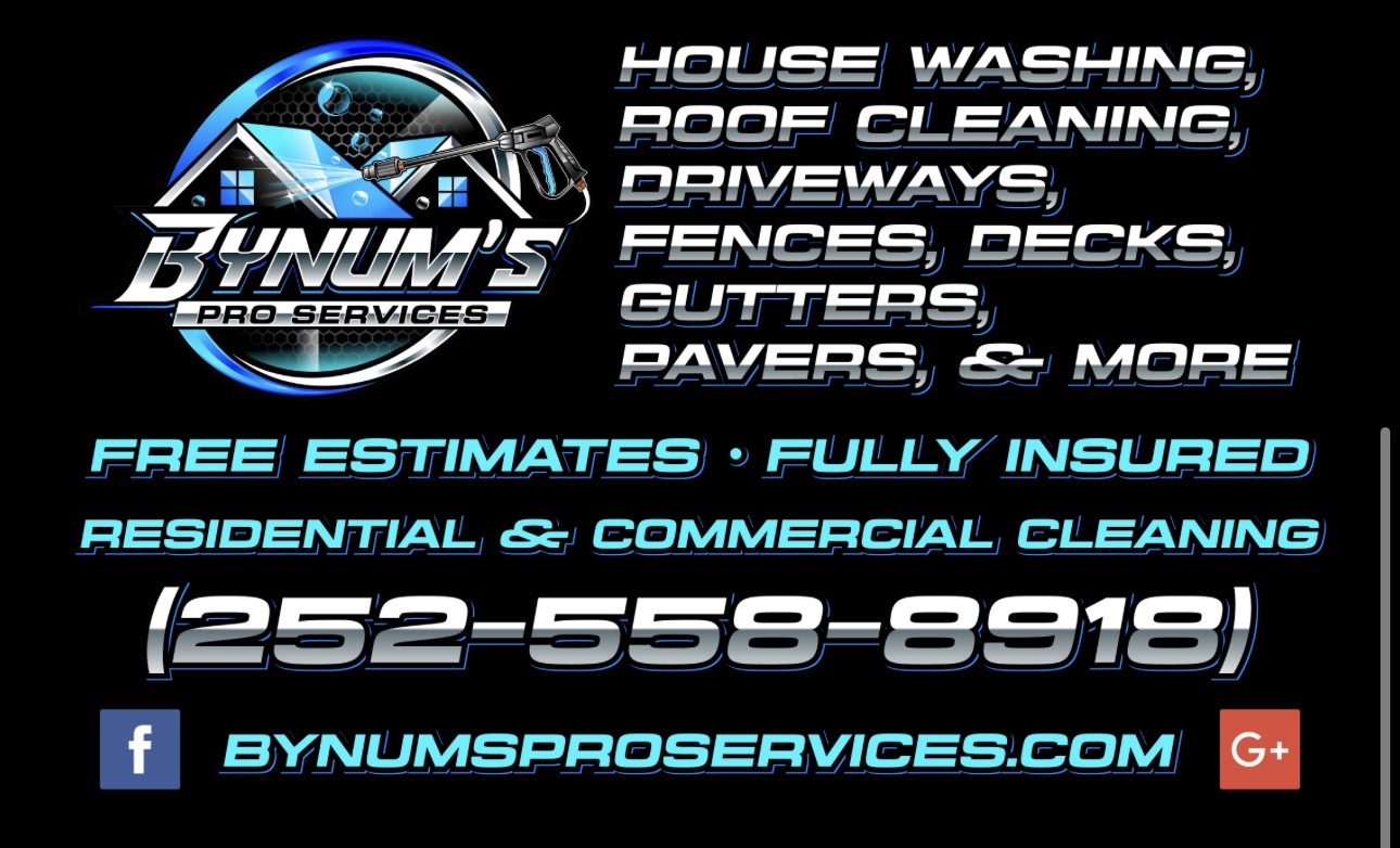 Commercial property exterior cleaning project
